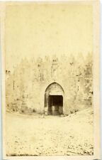 PALESTINE JERUSALEM ARMENIAN CONVENT GARABEDIAN PHOTO CDV RARE 1865 picture