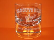An Old Guys Rule Whisky Glass picture