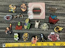 Lot of 18 Pins Metal And More Pins. Some Are loot Fright picture