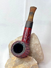 Calabresi Pipe Imported Briar Italy Dublin Style Seasoned Loose Tobacco Smoking picture