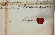 1782 INDENTURE Contract Land Sale Phildelphia William Shippen / Jacob Weissert picture