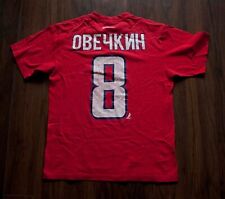 Alex Ovechkin Russian Name T Shirt Washington Capitals  Size M  *25g1231p picture