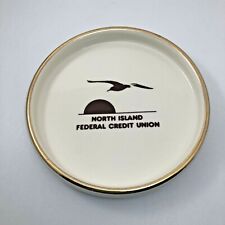 North Island Federal Credit Union San Diego California LG Ceramic Ashtray Dish picture