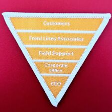 The Home Depot Apron Patch Inverted Pyramid Customer Service (Badge, Pin, Swag) picture