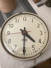 Vintage 1950s IBM Industrial School Clock 13