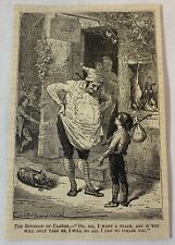 1879 magazine engraving ~  CHILDHOOD OF MARIE-ANTOINE CAREME picture