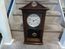 Vintage Sterling & Noble Westminster Chime Quartz Pendulum Wall Clock WORKING picture