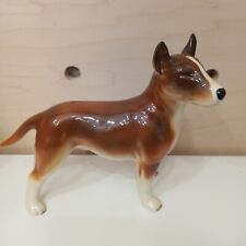 Vintage Bull Terrier Dog Puppy Statue Figurine. England picture