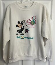 Vintage Walt Disney World 20 Magical Years Sweatshirt Size XL.*Stains* Needs OXI picture