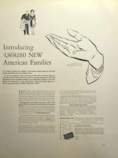 J. Walter Thompson Advertising Market Research Families Vintage Print Ad 1941 picture