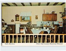 Postcard Early Kitchen Otter Tail County Historical Museum Fergus Falls MN picture