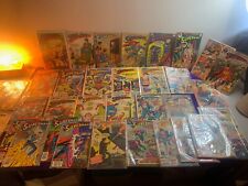Vintage Superman Comic Book Lot of 33 mid-VF picture