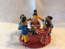 Vintage ~ Mini Terracota Figurines Dancers Game ~ Brazil ~ 2 1/4’ Tall ~ Rare picture