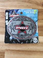 New 2007 Official PBR LOGO BELT BUCKLE Professional Bull Riders Cowboy Rodeo picture