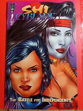 1995 Crusade Comics Shi Cyblade Battle Independents 1 William Tucci Cover A Vari picture