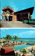 Vintage Postcard Blue Mist Motel Miami Beach Florida FL B2 picture