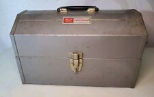 Craftsman Tombstone Tool Box 65351 Metal Cantilever Trays + Tools - Vintage -  picture