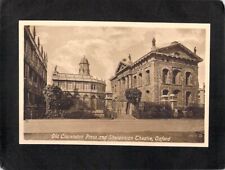 C1115 UK Oxford Old Clarendon Press & Sheldonian Theatre vintage postcard picture