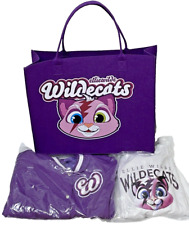 Designer Ellie Wilde Swag Purple Wilde Cats Tote Bag Varsity Jacket Hoodie picture