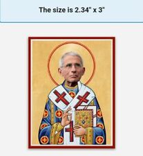 DR. FAUCI STICKERS LOT OF 10 Patron Saint of Wuhan Catholic Saint  picture