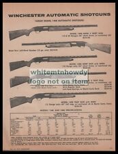 1971 WINCHESTER  1400 Mark II Skeet or Trap both shown w/WRRS Shotgun PRINT AD picture