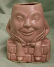 Vtg Pink Humpty Dumpty Ceramic Pottery Planter/ Vase, McCoy USA Babycore  picture
