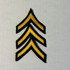 Lot of 3 Single Army Rank PVT Patches Sew On picture