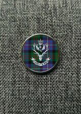 Queen's Own Highlanders Tartan Lapel Pin Badge 25mm picture