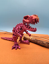 3D Printed T Rex, 3D Printed Fidget Toy,  3D Printed Dinosaur, Flexible T Rex picture