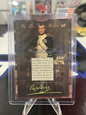 2018 Piece Of The Past In The News Relics Napoleon Bonaparte Limited Edition picture