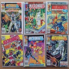 Micronauts The New Voyages Comic Lot Vol. 2 (1984-1986) Marvel Comics picture