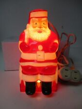 Vintage Paramount Electric Co Christmas Light - Santa Claus Sits on Chimney picture