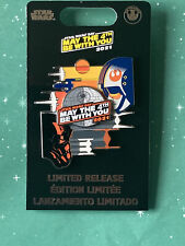 2021 Disney Parks Star Wars  May The 4th Be With You Rebel Death Star Pin NEW picture