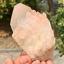 209G Natural rare white water crystal cluster backbone mineral specimen picture