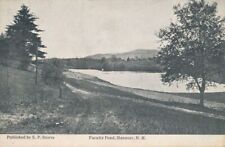 Hanover NH, New Hampshire - Scene at Faculty Pond - pm 1912 - DB picture