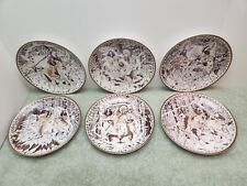 Set of 6 Bradford Exchange Plates Where Paths Meet picture