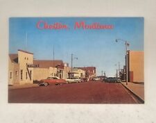 VTG Ephemera Postcard Unposted State Street View Chester Montana  picture
