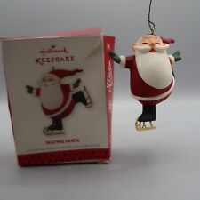 2013 Hallmark Keepsake Ornament Skating Santa Limited Edition Christmas picture