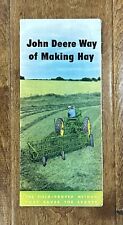 1954 John Deere Way Of Making Hay Brochure/Booklet picture