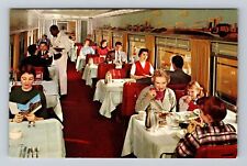 City of Denver Dining Car, Overnight Streamliner Transportation Vintage Postcard picture