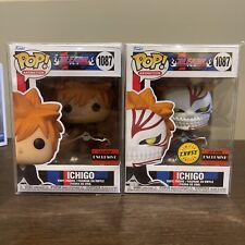 Funko Pop Animation Bleach Ichigo AAA Exclusive 1087 Set of 2 with CHASE picture