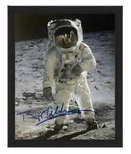 BUZZ ALDRIN APOLLO 11 ASTRONAUT ON THE MOON AUTOGRAPHED 8X10 NASA FRAMED PHOTO picture