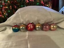 Vintage 1950’s Mercury Glass Christmas Ornaments picture