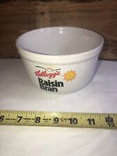 Kellogg's Raisin Bran Large Cereal Bowl 1999 Vintage Collectible picture