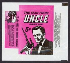 1965 Topps The Man From Uncle 5¢ Wax Pack Robert Vaughn From Topps Vault COA picture