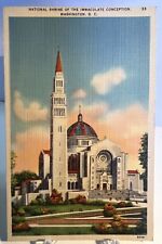 Postcard c1930 Shrine of the Immaculate Conception Washington D.C. Rare View picture
