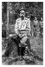 THE LAST KNOWN PHOTO OF CZAR NICHOLAS II ROMANOV FAMILY 1917 4X6 B&W PHOTO picture