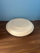 Vintage Tupperware Almond Serve It All Replacement Plate 1531 & 1532 picture