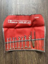 Snap-on Tune-Up Kit C133C, 8 Midget Ignition Wrenches & No.5 Pliers w/ Pouch picture