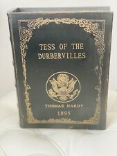 Vintage Faux Book Safe Tess Of The Durbervilles Thomas Hardy 1895 Leather Look picture